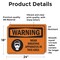 Signmission 18 in Height, 24 in Width, Vinyl Decal, Rectangle OS-2PACK-WS-D-1824-L-12904 - alternate 5